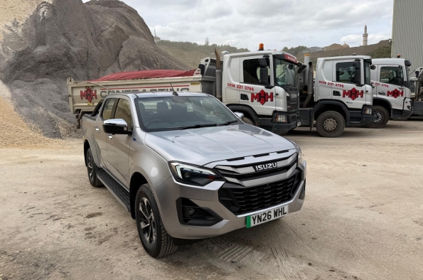 NEW ISUZU D-MAX ELECTRIC VEHICLE PICK-UPS DELIVERED IN YORKSHIRE ‘FOR THE LONG-HAUL’
